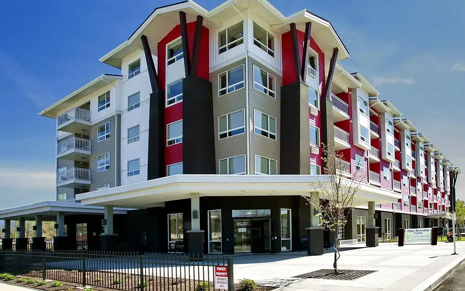 Apple Valley 1 — Multifamily Residential interior design project, Kelowna, BC