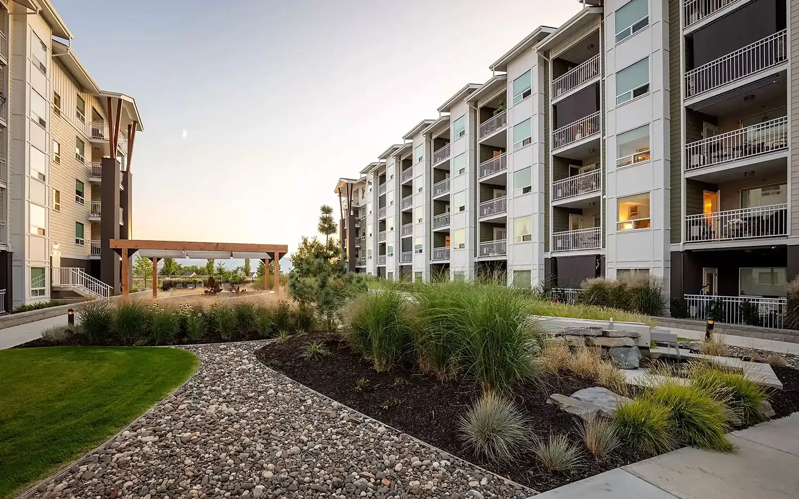 Apple Valley 2 — Multifamily Residential interior design project, Kelowna, BC