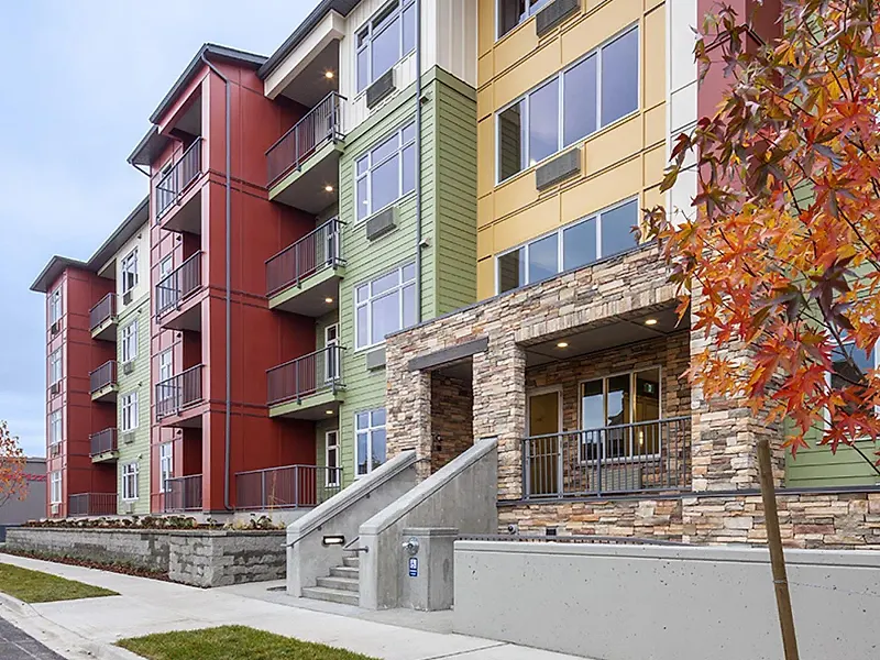 Central Green — Multifamily Residential interior design project, Kelowna, BC