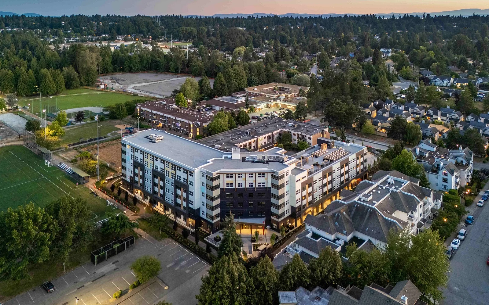 KinVillage (Phase 1) — Multifamily Residential interior design project, Delta, BC