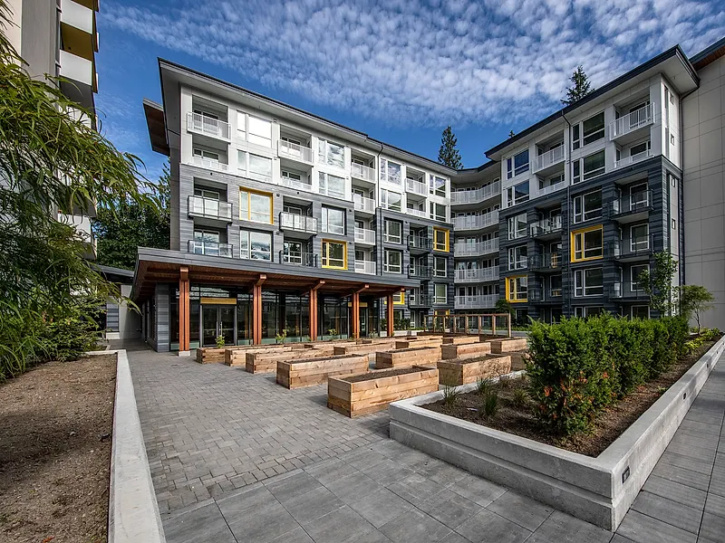 Kiwanis Lynn Manor — Multifamily Residential interior design project, North Vancouver, BC
