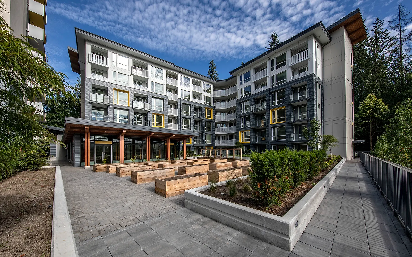 Kiwanis Lynn Manor — Multifamily Residential interior design project, North Vancouver, BC