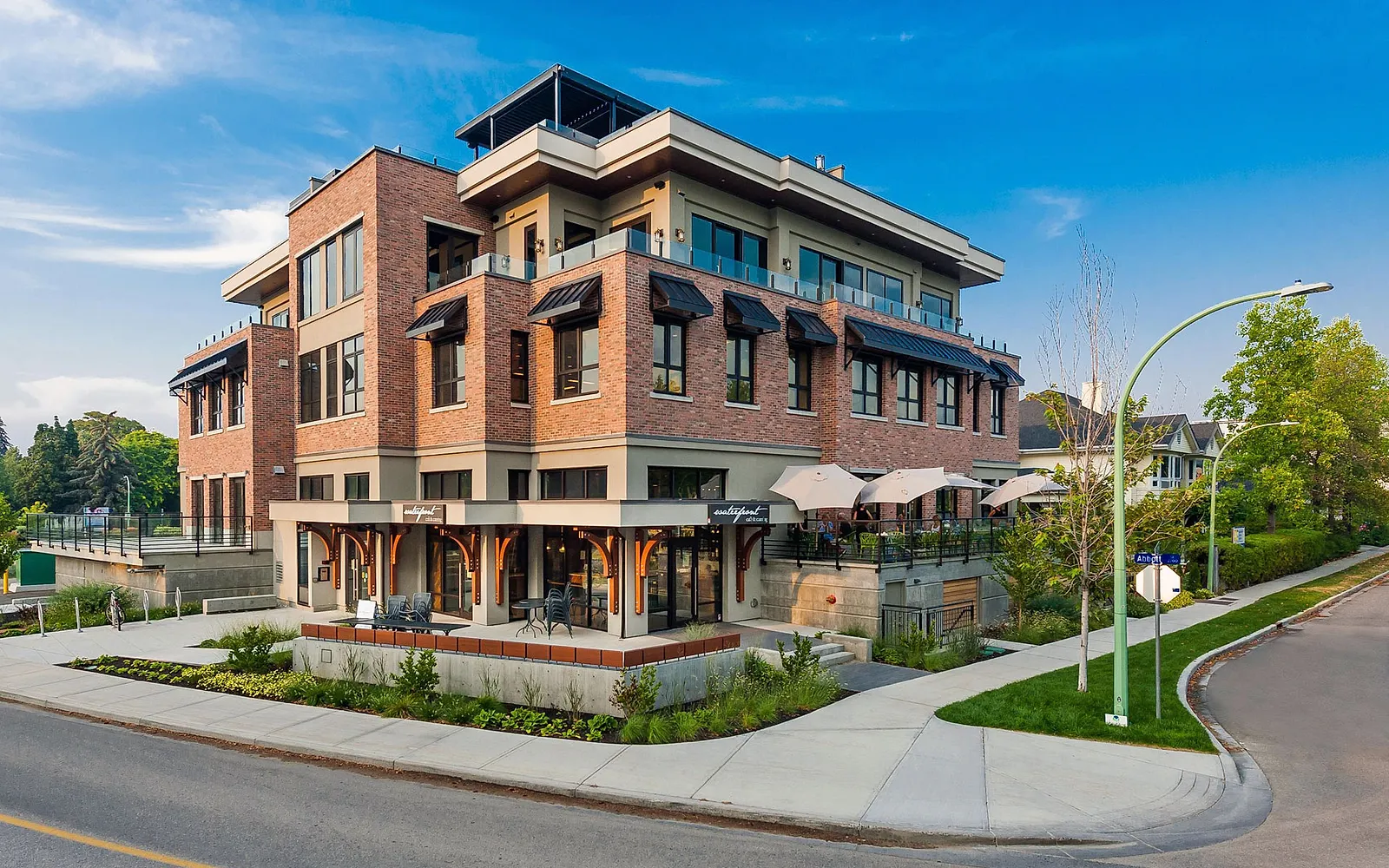 The Strathcona — Tenant Improvements interior design project, Kelowna, BC